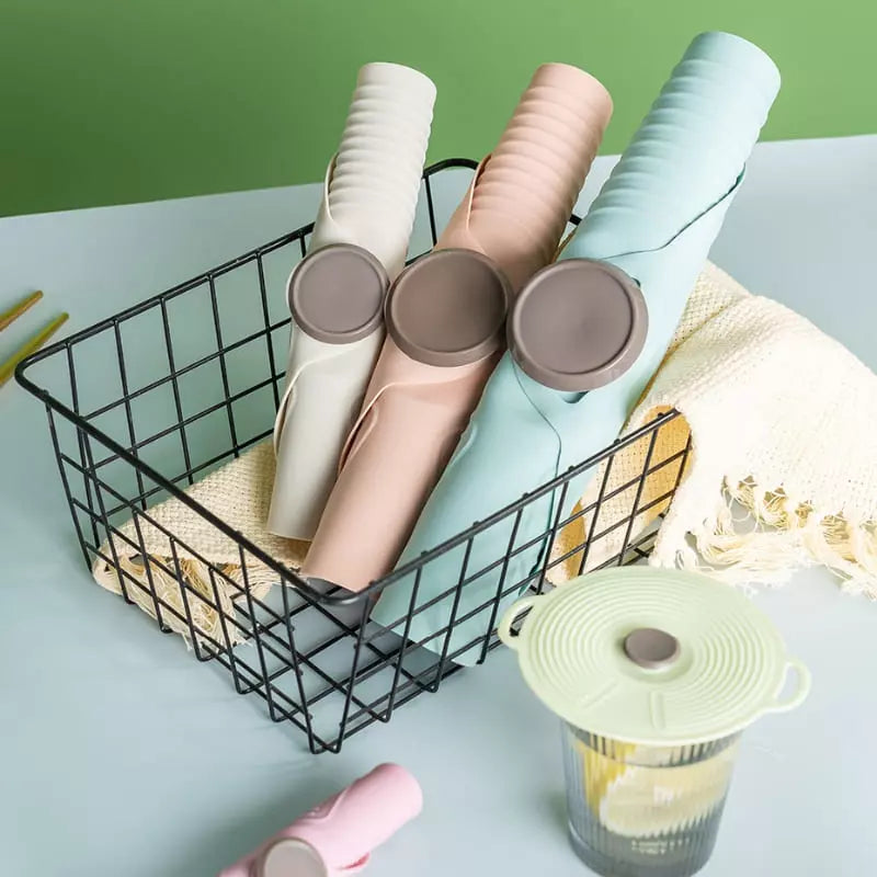 Tampa de Silicone Universal Dobrável para Micro-ondas Mahaos