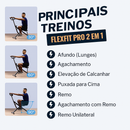 FlexFit Pro 2 em 1 - Equipamento Completo para Glúteos e Pernas