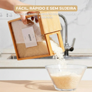 Kit 5 Dispenser Herméticos de Bambu 3L - ULTIMO DIA DE PROMOÇÃO