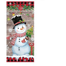 Decoração de porta Natalina, pano de fundo.