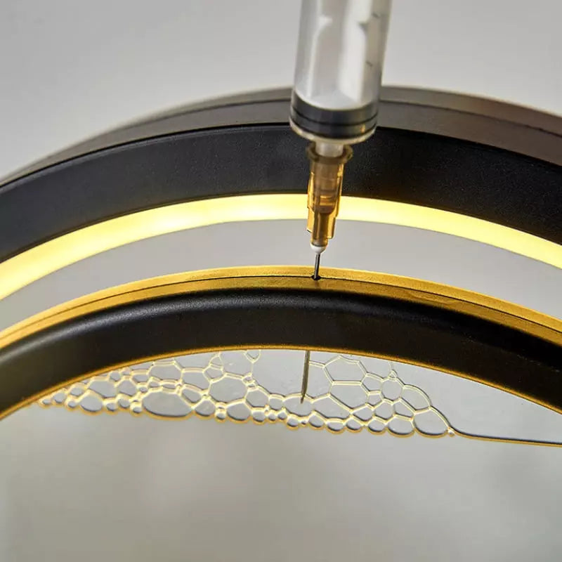 Luminária de Mesa e Abajur Ampulheta LED Decorativa Mahaos