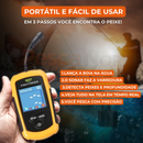 Localizador de Peixes Portátil Detector Com Fio De Profundidade