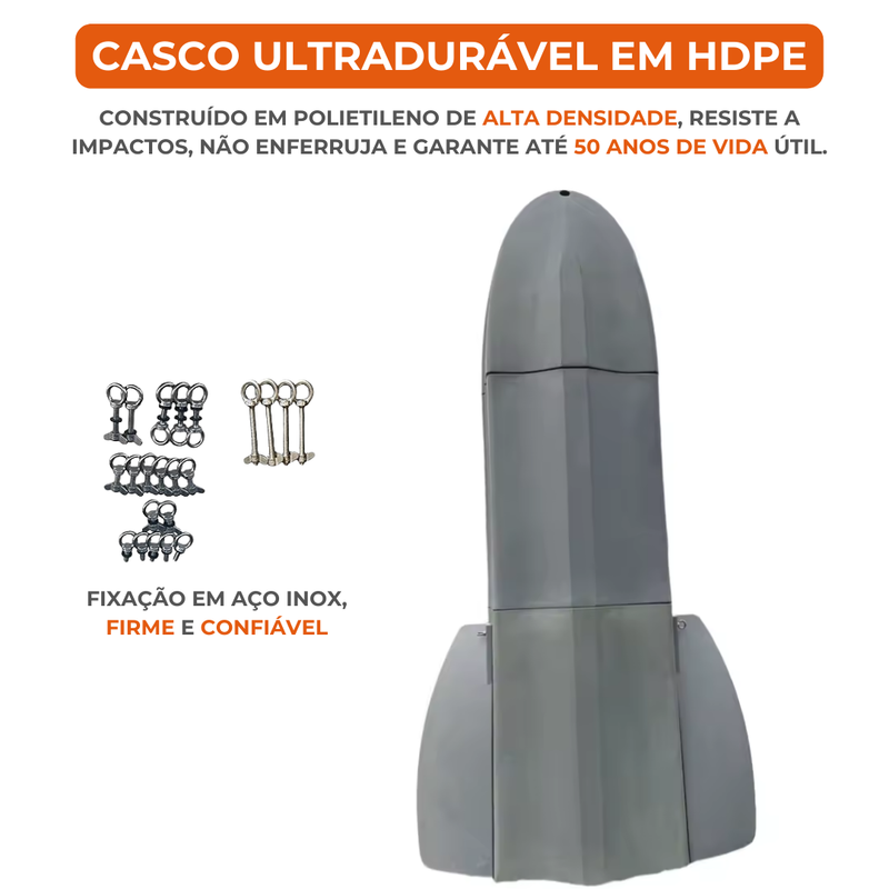 Barco Desmontável - 3 a 4 Pessoas / Último Dia De Promoção