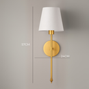 Conjunto de 2 Luminarias Arandelas Sem Fio