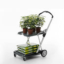 Carrinho de Compras Portátil + 2 Cestas