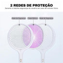 Raquete Elétrica Armadilha Mata Mosquito Mahaos