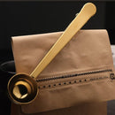 Colher para Café com Presilha Inox Prendedor de Embalagem