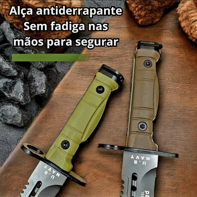 Faca Tática 5.8mm -  Baioneta M9 Infantary K25 / ULTIMO DIA DE PROMOÇÃO