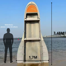 Barco Desmontável - 3 a 4 Pessoas / Último Dia De Promoção