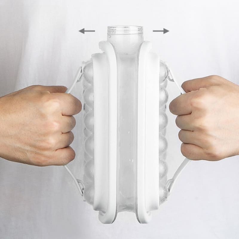 Garrafa de Água Forma de Gelo Redonda Mahaos