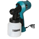 Pistola Elétrica para Pintura Pulverizador de tinta Compressor com Bico de Metal 450w TSSAPER