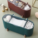 Porta Esponja de Maquiagem e Algodão Decorativo de Luxo Mahaos