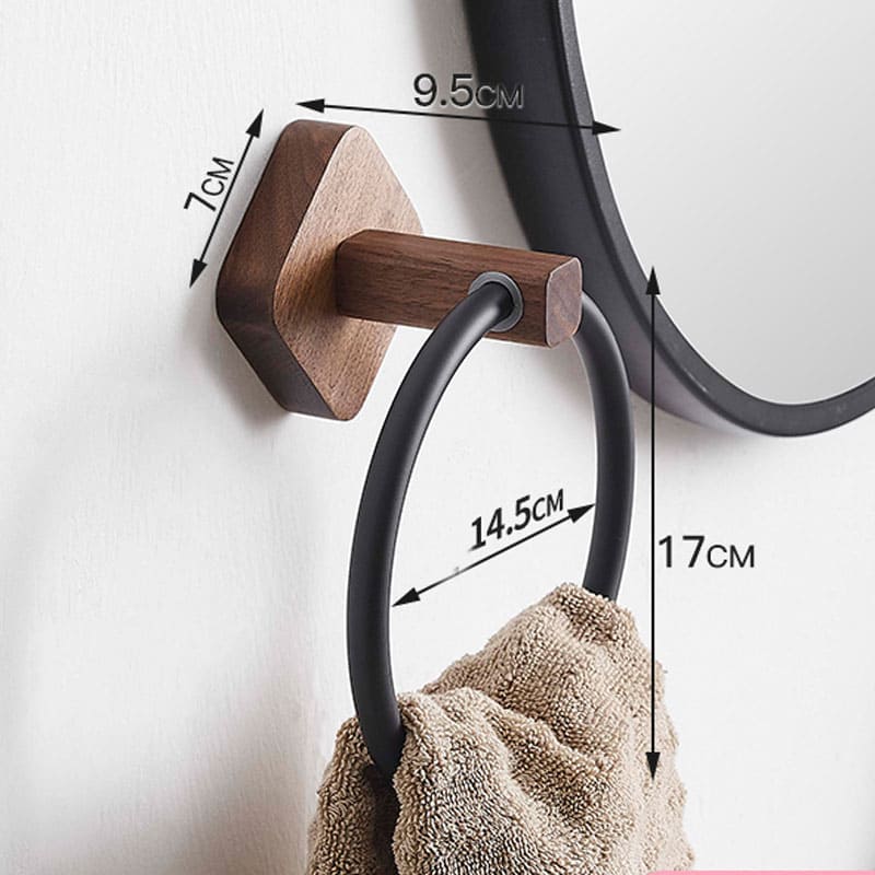 Conjunto Suporte para Banheiro Porta Toalha Banheiro Mahaos
