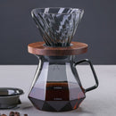 Bule de Café Vidro Borossilicato Coador de Café Hario V60 Mahaos