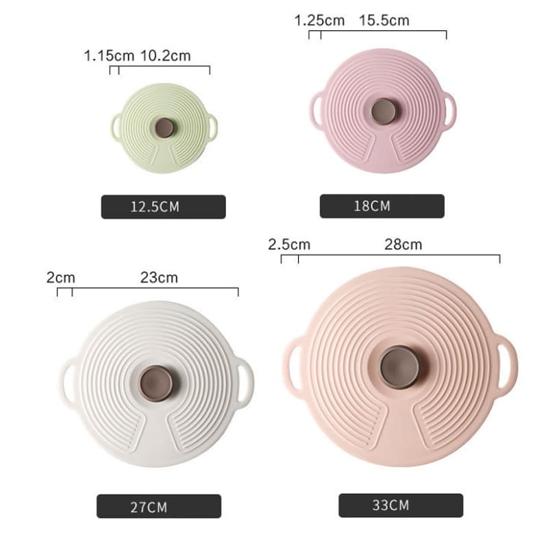 Tampa de Silicone Universal Dobrável para Micro-ondas Mahaos